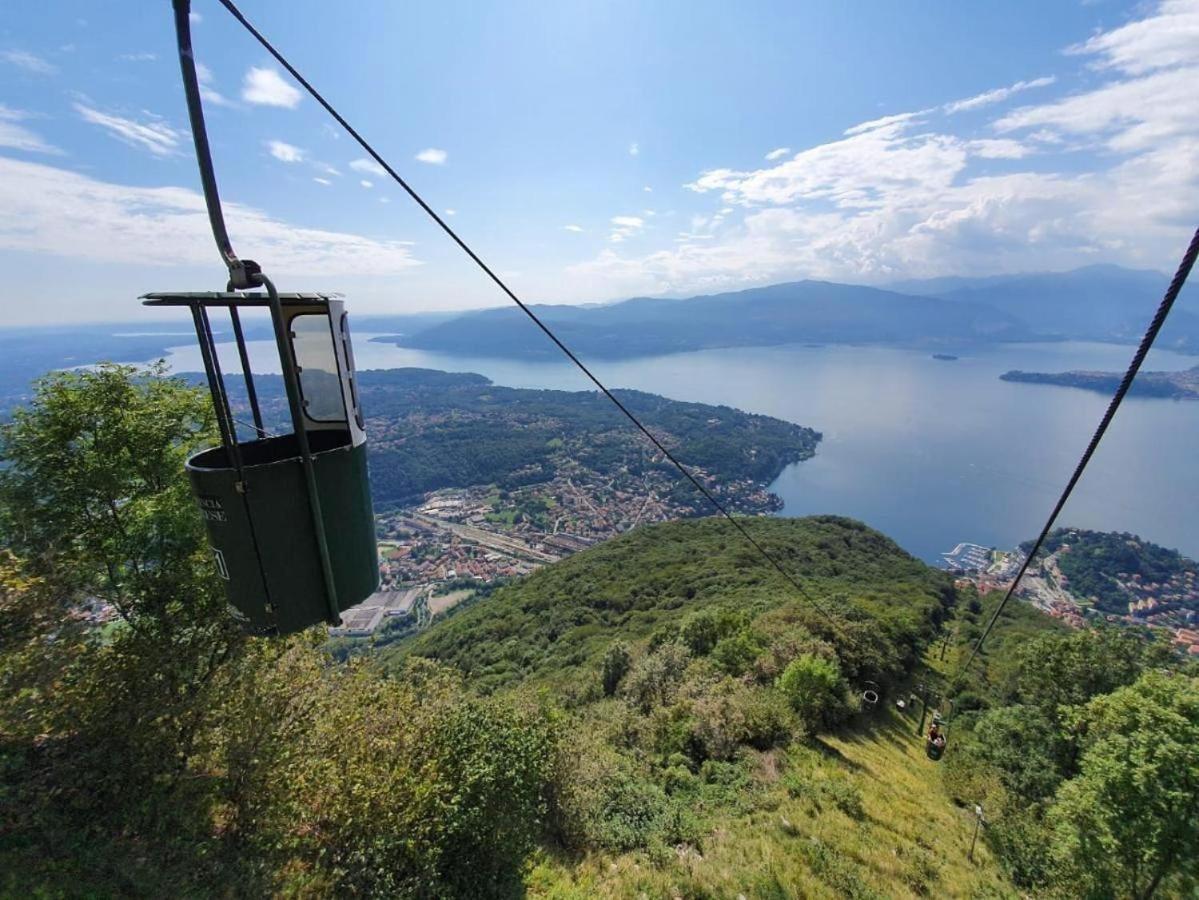 Casa Chia Lago Maggiore Laveno Buitenkant foto